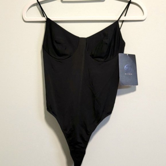 VINTAGE LA PERLA RITMO Black Bodysuit with Jeweled & Beaded Back  Size 42/6 - Picture 9 of 9